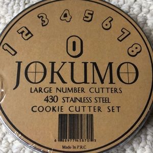 Large number cutters - Brand new in package